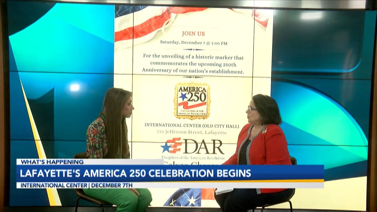 Lafayette’s America 250 Celebration Begins, Special Unveiling December 7th